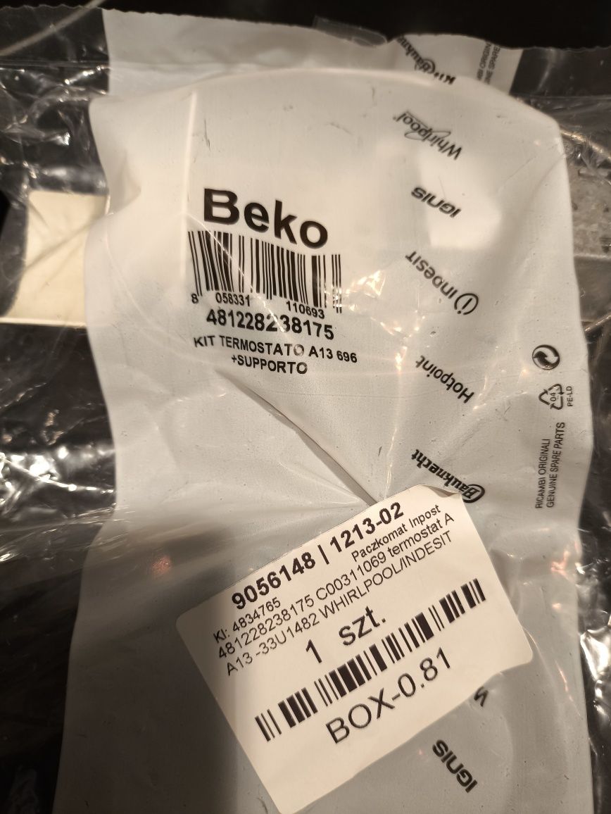 Termostat  Ranco 707-CA-2340 do lodówki Whirlpool