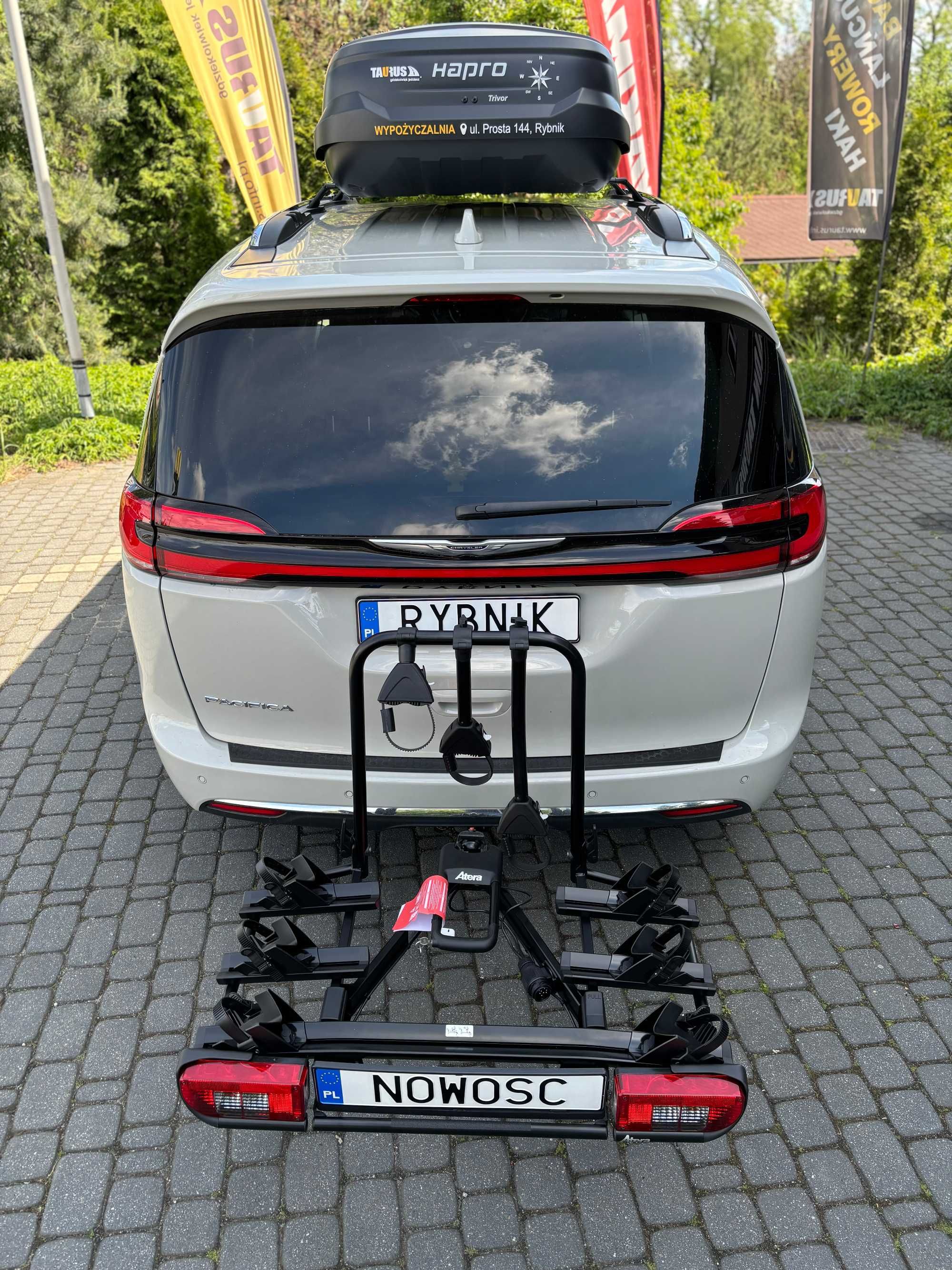 Atera Strada Sport 3 black 67 Kg bagażnik rowerowy na hak na 3 rowery
