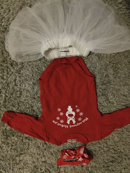 Святковий наряд на перший новий рік для дівчинки