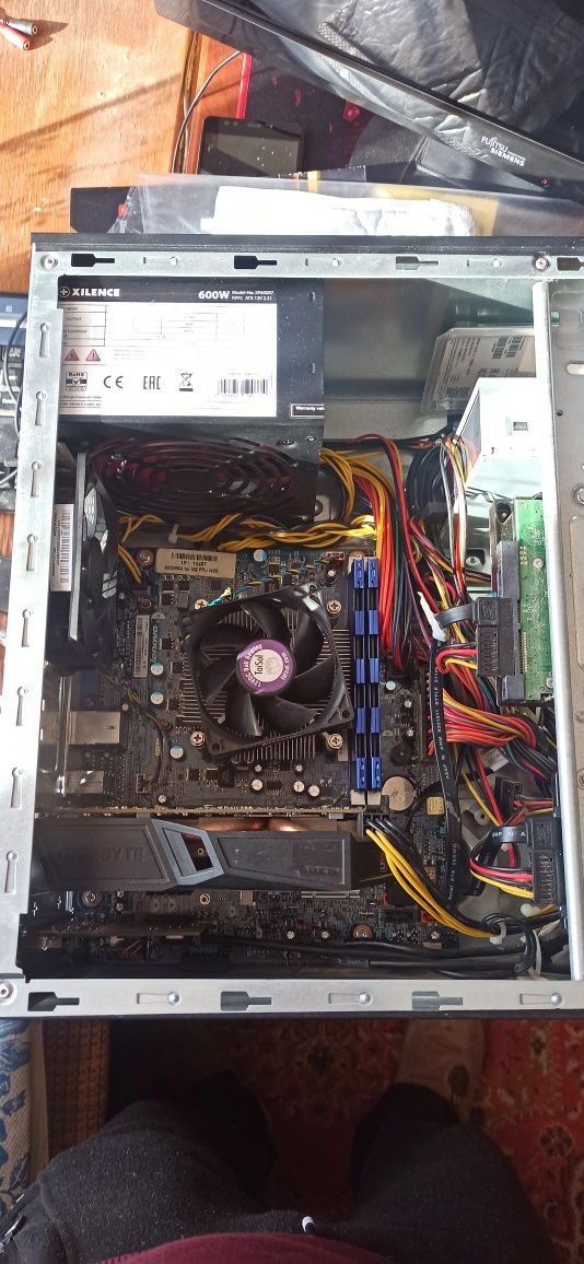 Ігровий ПК INTEL xeon e3 1270v2, GTX 1060 3gb, DDR 16 gb