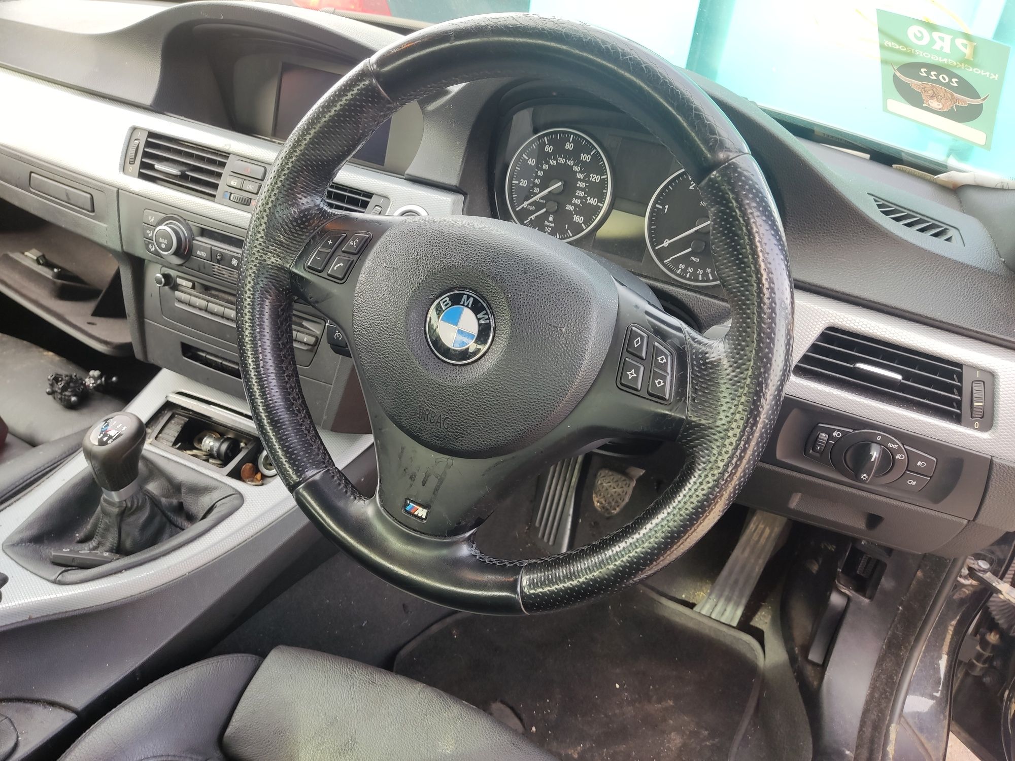 Karoseria BMW E90 E91 CARBONSCHWARZ M-pakiet Zderzak Błotnik Maska Drz