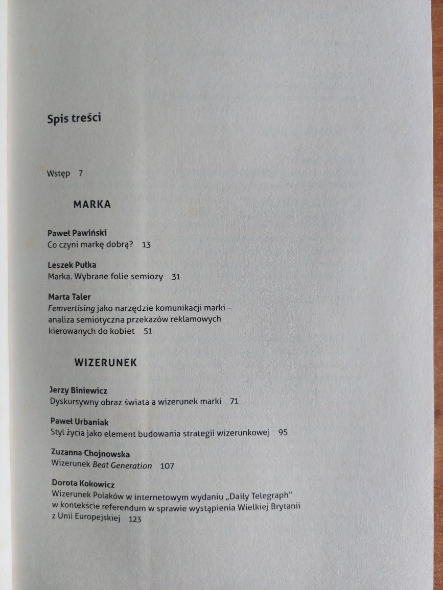 Marka. Wizerunek, wizualność, komunikacja- L. Pułka & P. Rozbicka