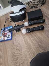 PSVR(2a edição PS4 com fones) Playstation VR com câmara, jogo e Moves