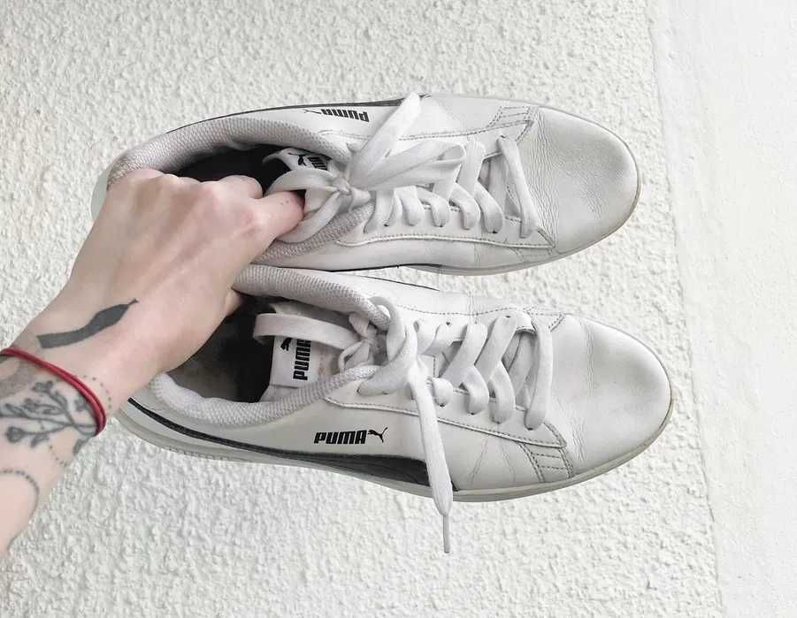 Białe sneakersy sportowe męskie Puma 42/43