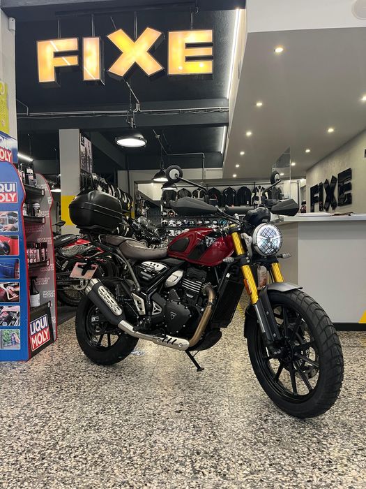 Triumph Bonneville Scrambler 400 de 2023 Apenas 5700 Kms