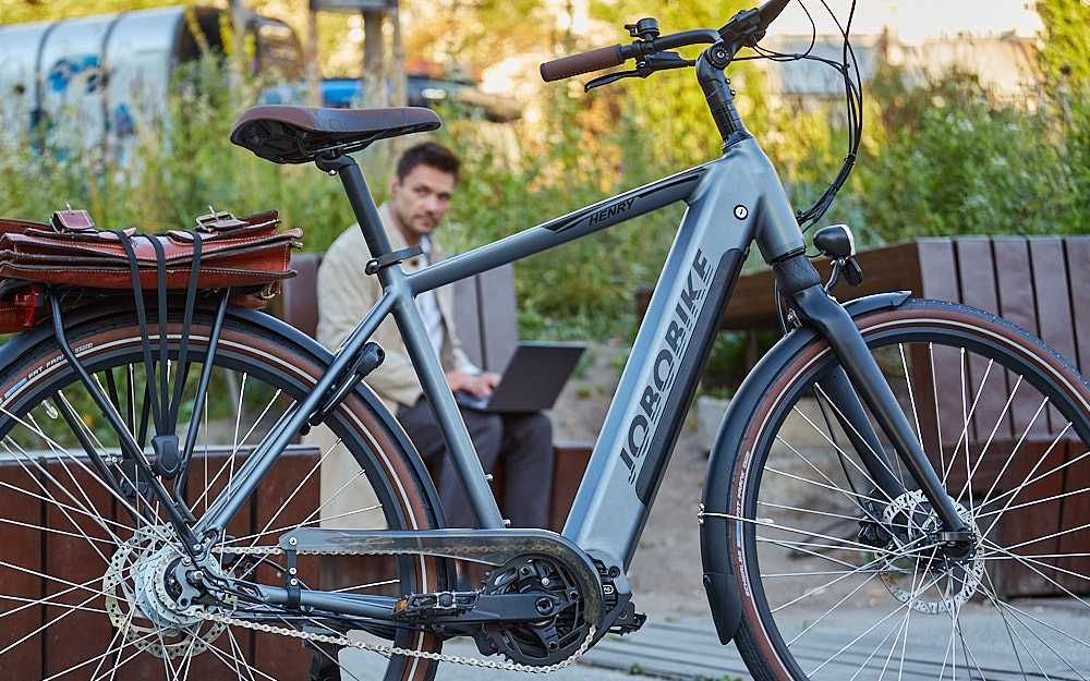 Rower elektryczny Henry, Jobobike- lekki, miejski, duży zasięg, gratis
