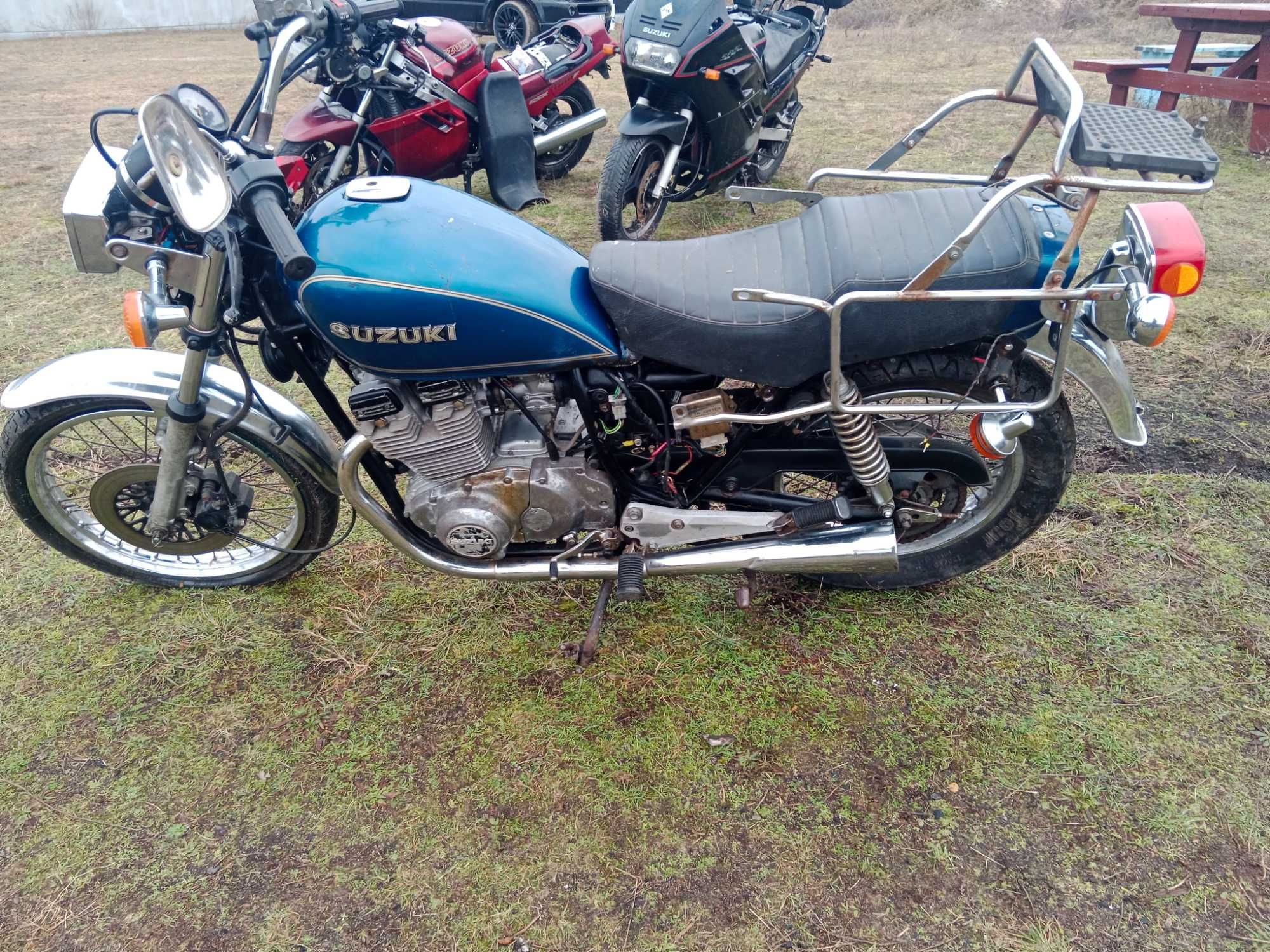 Suzuki gs400 gs 400 silnik lagi moduł felga gaźniki tarcza bak części