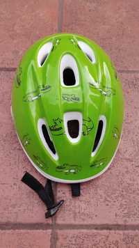 Kask rowerowy regulowany chłopięcy r.52-55