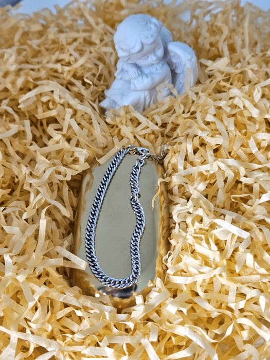 Pulseira em aço inoxidável