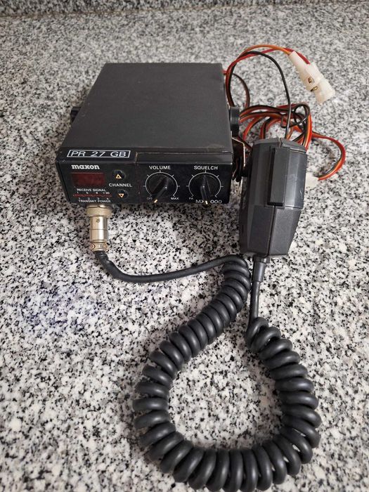 Rádio CB Maxon com micro