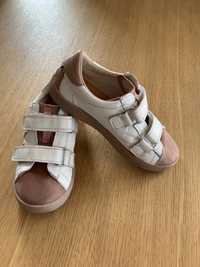 Buty trampki Mrugała rozmiar 30 biało-różowe