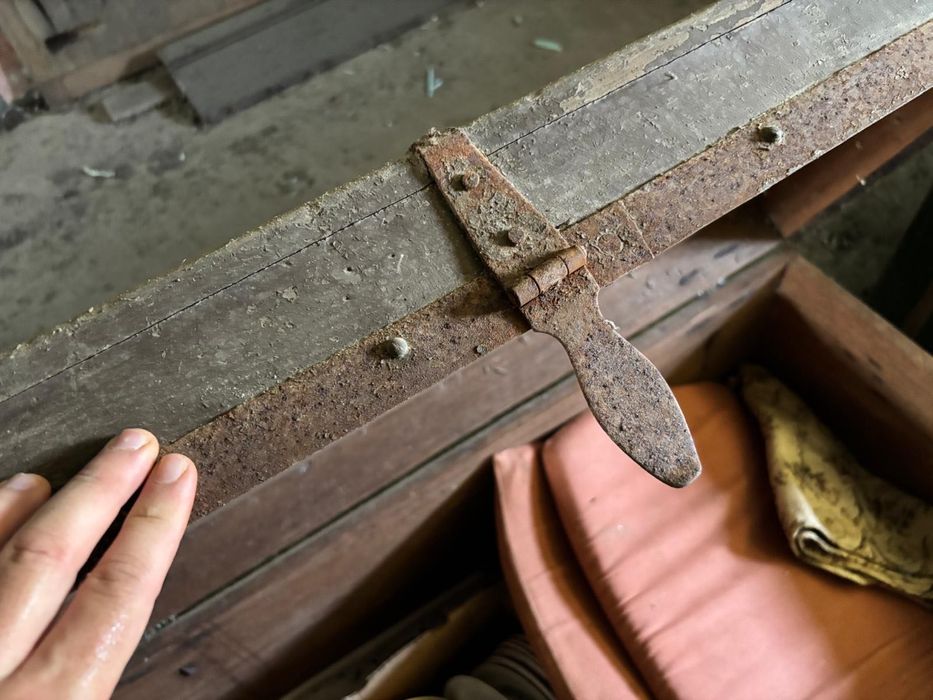 2 baús antigos companhia nacional de navegação