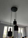 Czarna lampa leroy merlin