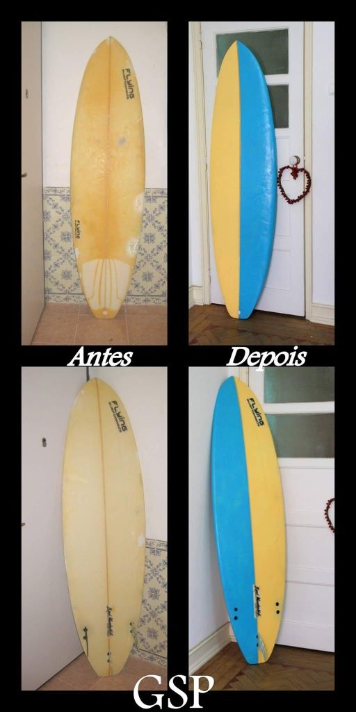 Prancha surf para decoração e pinturas em pranchas,  reparações