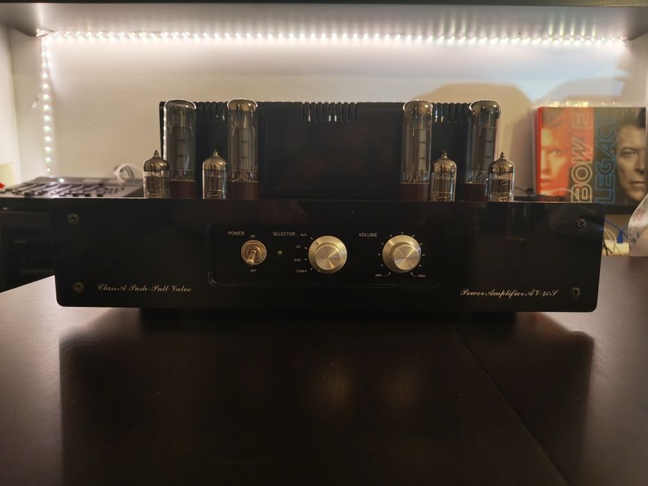 Amplificador stereo a válvulas