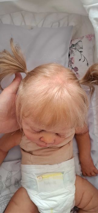 He's Asleep lalka silikon partial Reborn