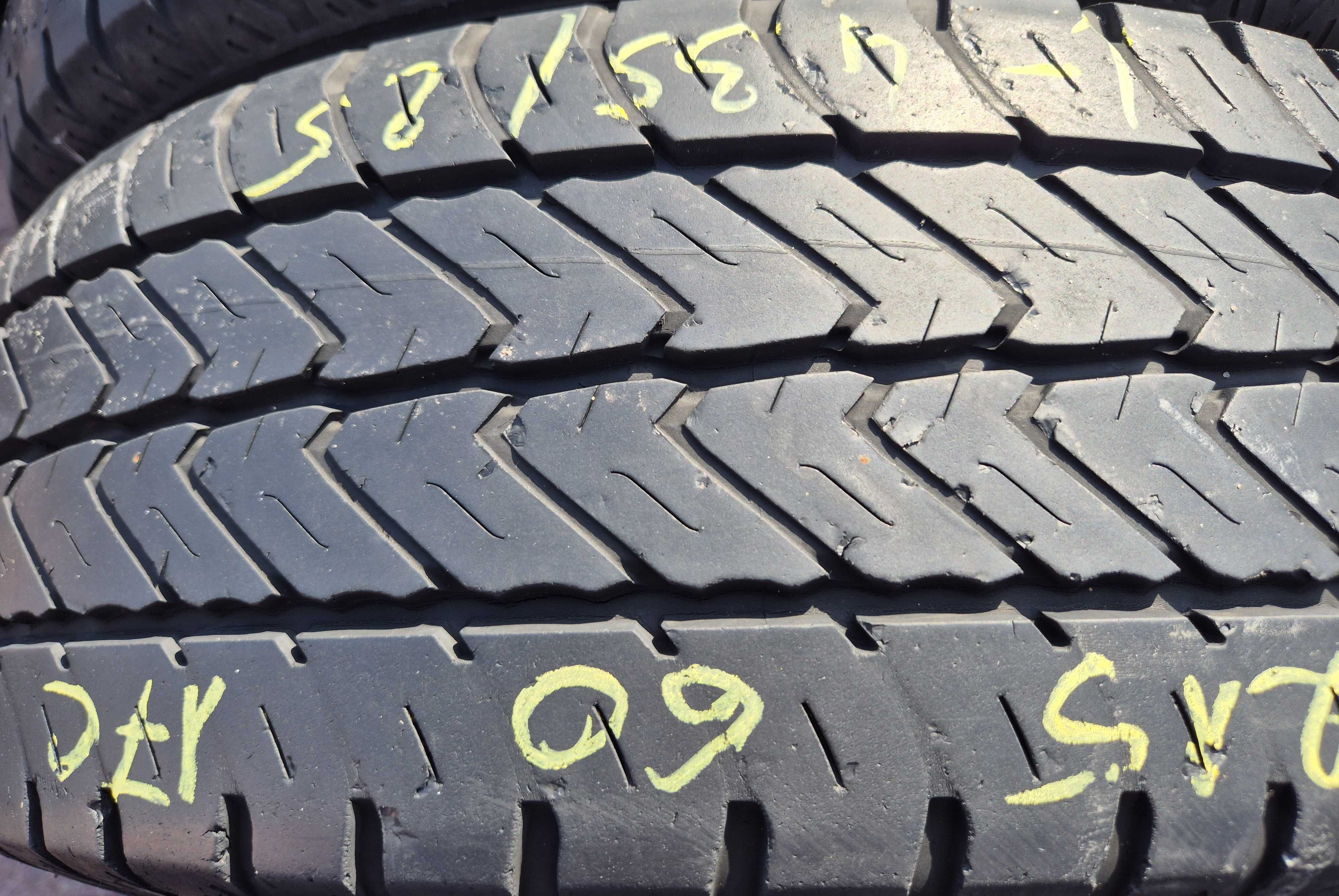215/60r17C (L435/25)006 2szt 5,5mm 18r EconoDrive DUNLOP LETNIE