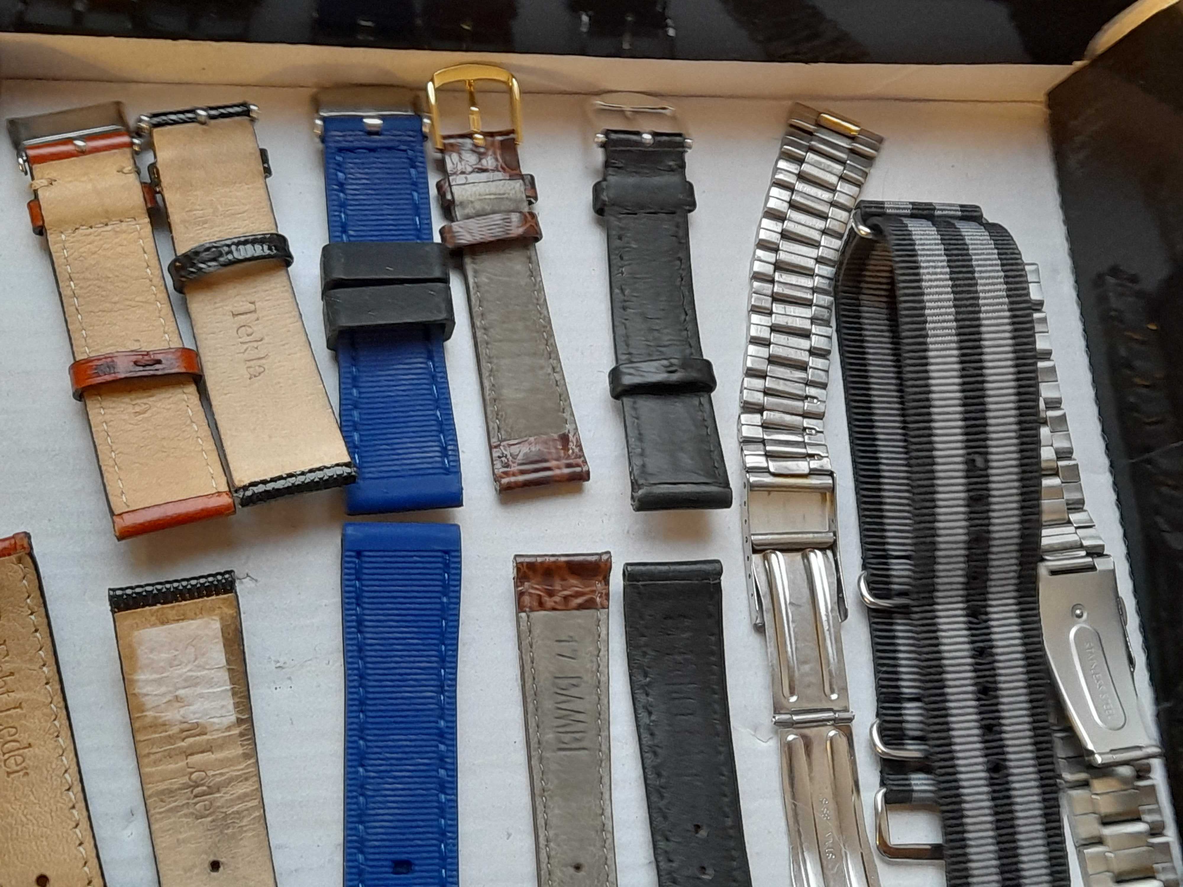 Paski do zegarków chermond raeda tekla 10 szt /do citizen casio seiko/