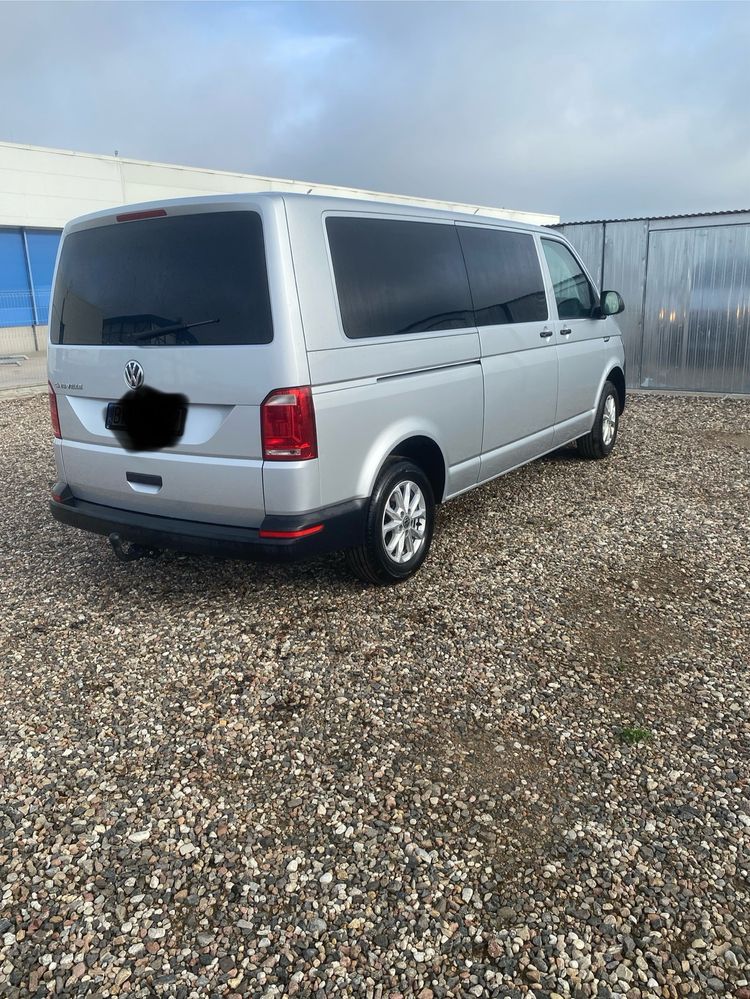 VW caravelle salon pl 9os 180tys long t6 dsg hak klima 19r