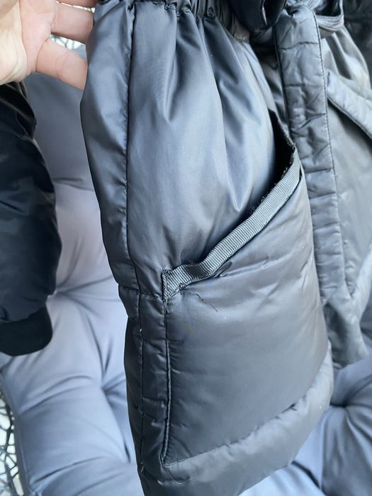 Куртка пуховик з натуральним хутром