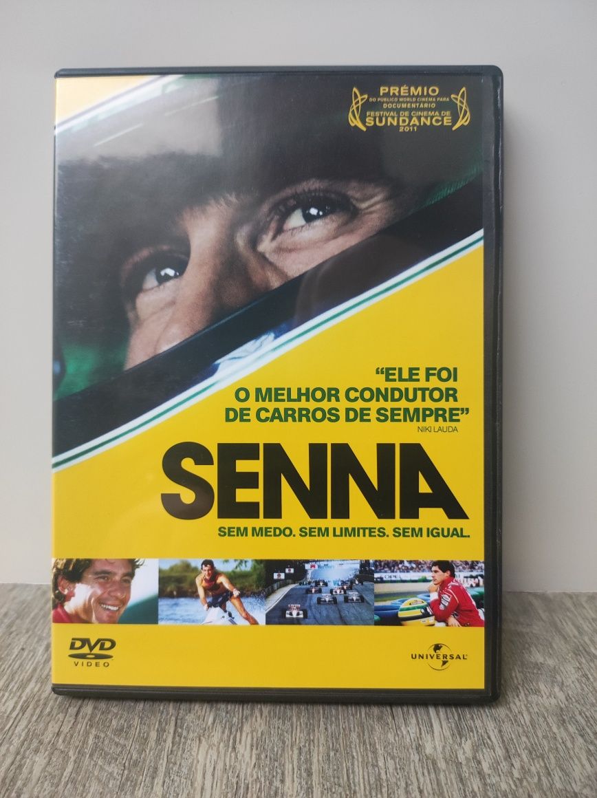 DVD Senna Sem medo. Sem limites. Sem igual.