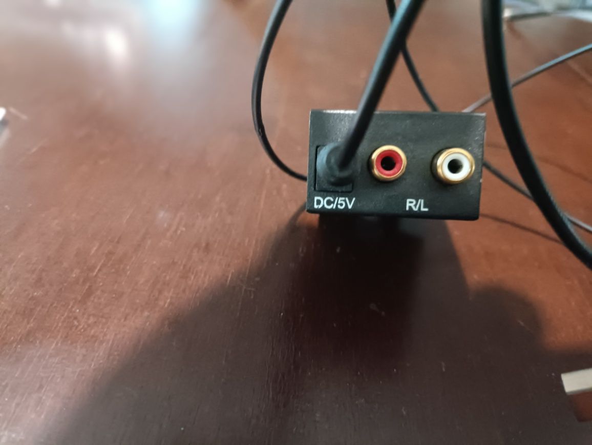 Аудио Адаптер. Converter Coaxial - R/L