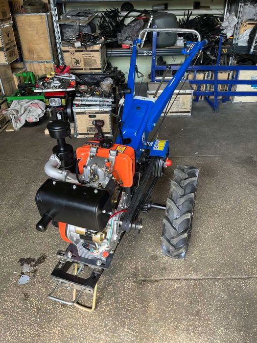 мотоблок гибрид дизель 10-14 кс