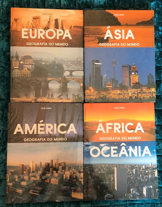 Coleção livros Geografía do Mundo