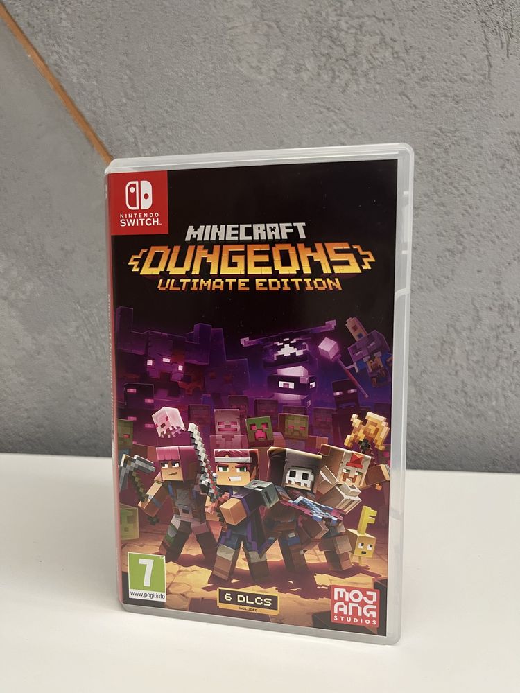 minecraft dungeons ultimate edition STAN IGŁA, jak nowa!