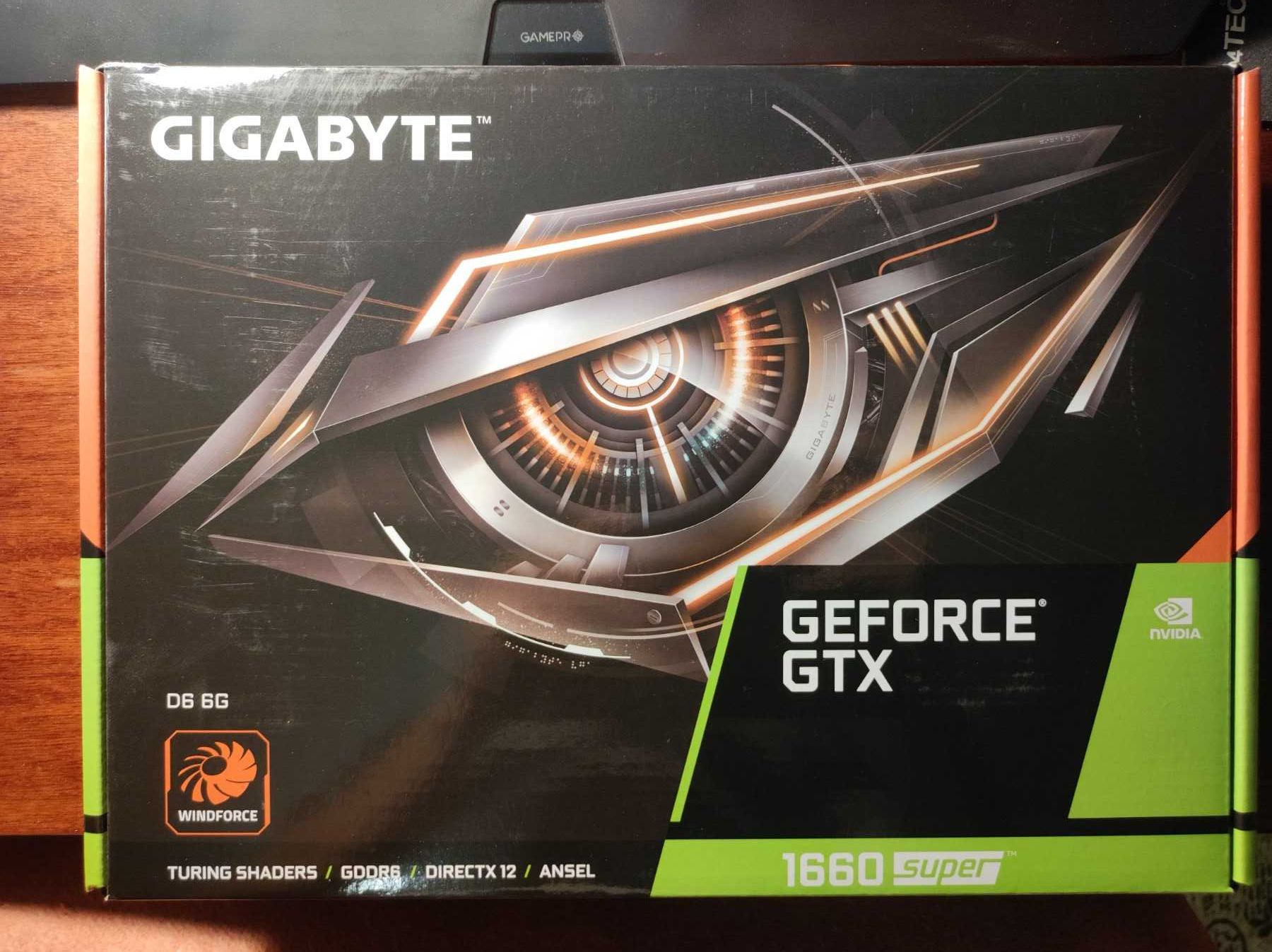 Видеокарта Gigabyte PCI-Ex GeForce GTX 1660 Super D6 6G 6GB GDDR6