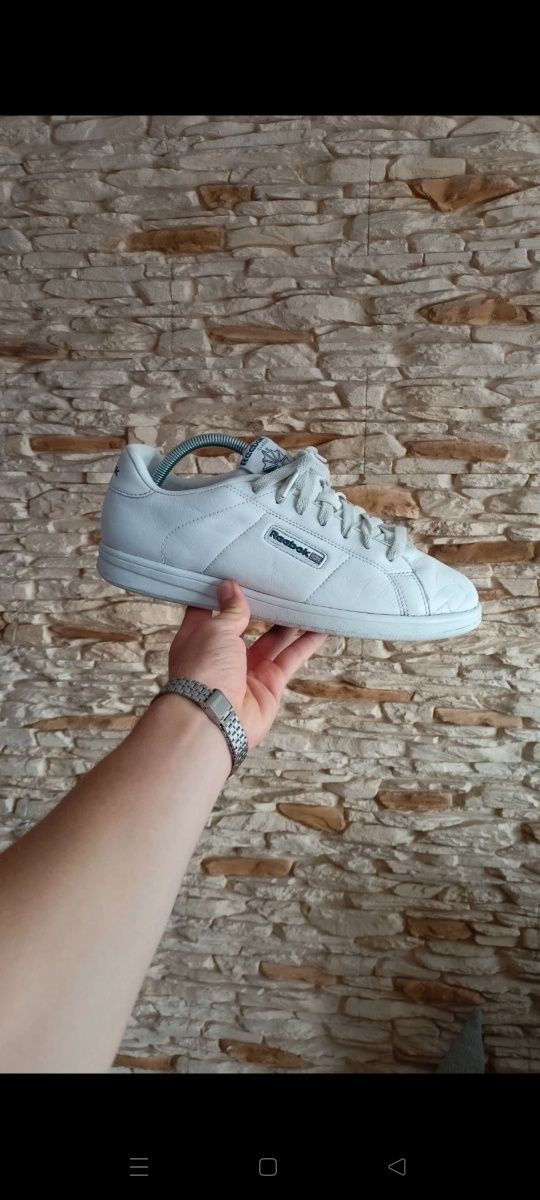 Białe Buty Reebok Royal Clean 2 Club C Street Drip Rozmiar 42