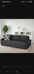 Sofa 3-osobowa rozkładana GRIMHULT kanapa IKEA