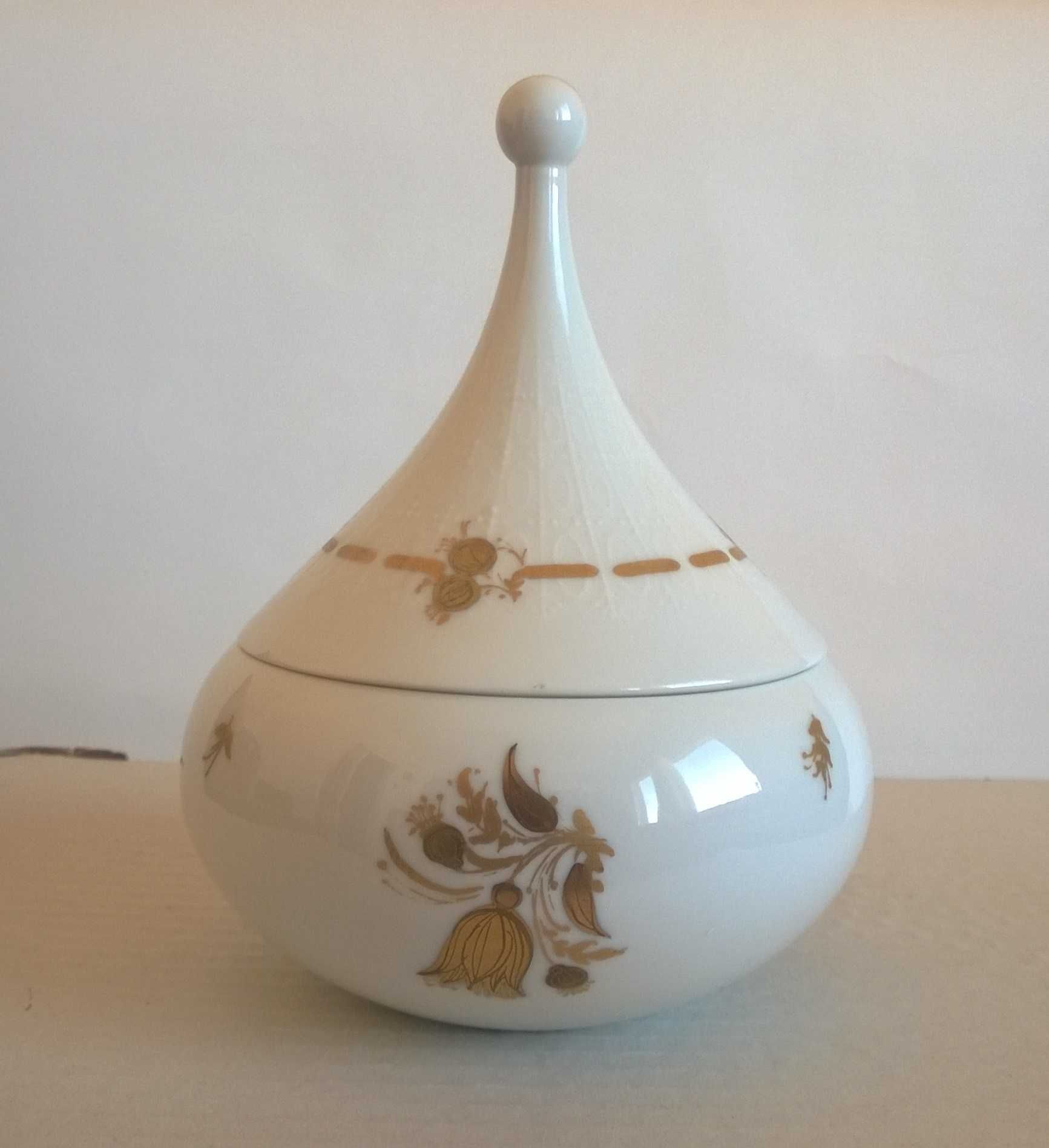 Rosenthal Bjorn Wiinblad Bomboniera Szkatułka Porcelanowa Porcelana