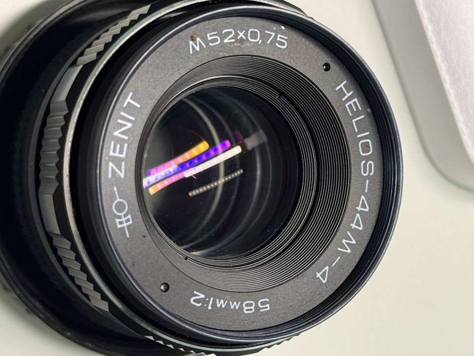 Объектив Helios 44M-4 58mm f/2 (M42)  Состояние — идеальное.