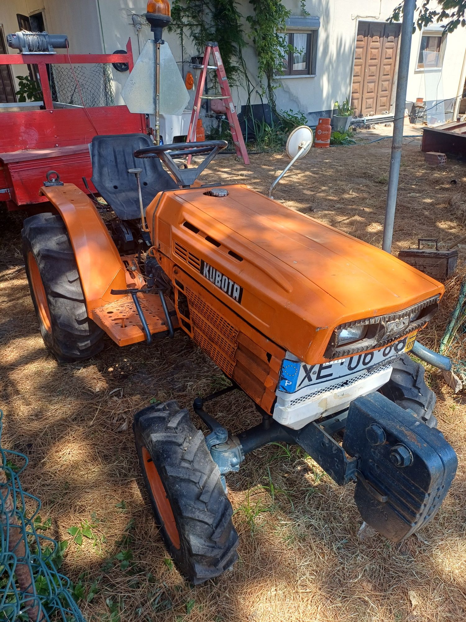 Tractor agrícola