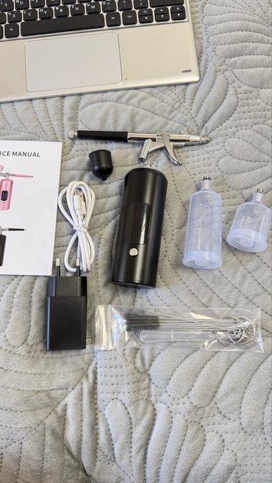 Портативний бездротовий аерограф із компресором 27 PSI