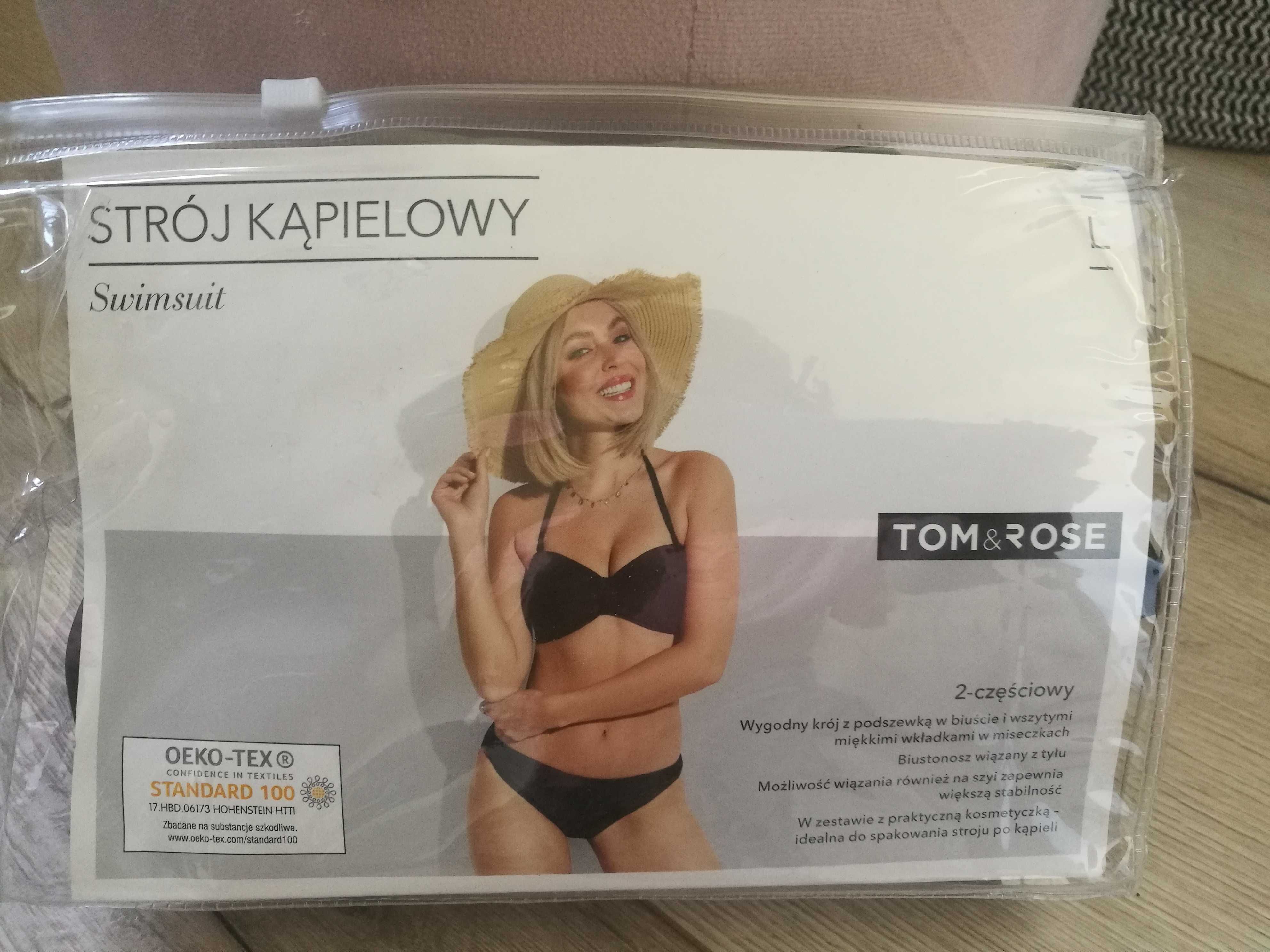 Nowy strój kąpielowy dwuczęściowy L