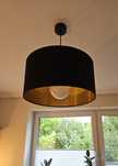 Eglo lampa wisząca sufitowa czarna nowoczesna elegancka jak nowa