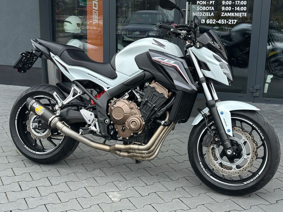 Honda CB 650 F tylko 26tys.km 10/2017 Pełna moc Dostawa do 31.12 GRATIS !