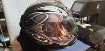 Capacete hjc xl em fibra