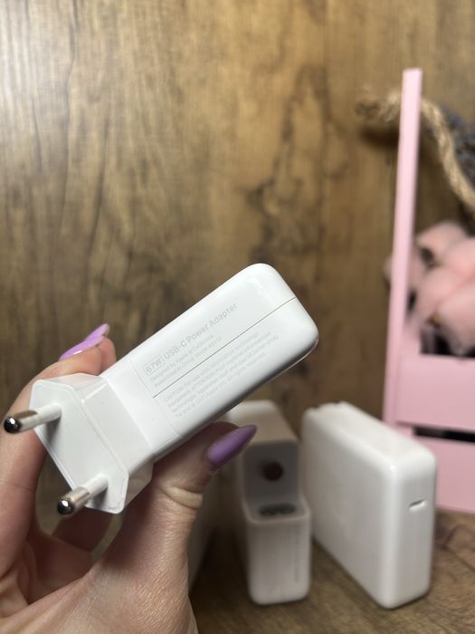 Apple 67w USB-C Type-C A2518  Оригінальний блок живлення Macbook