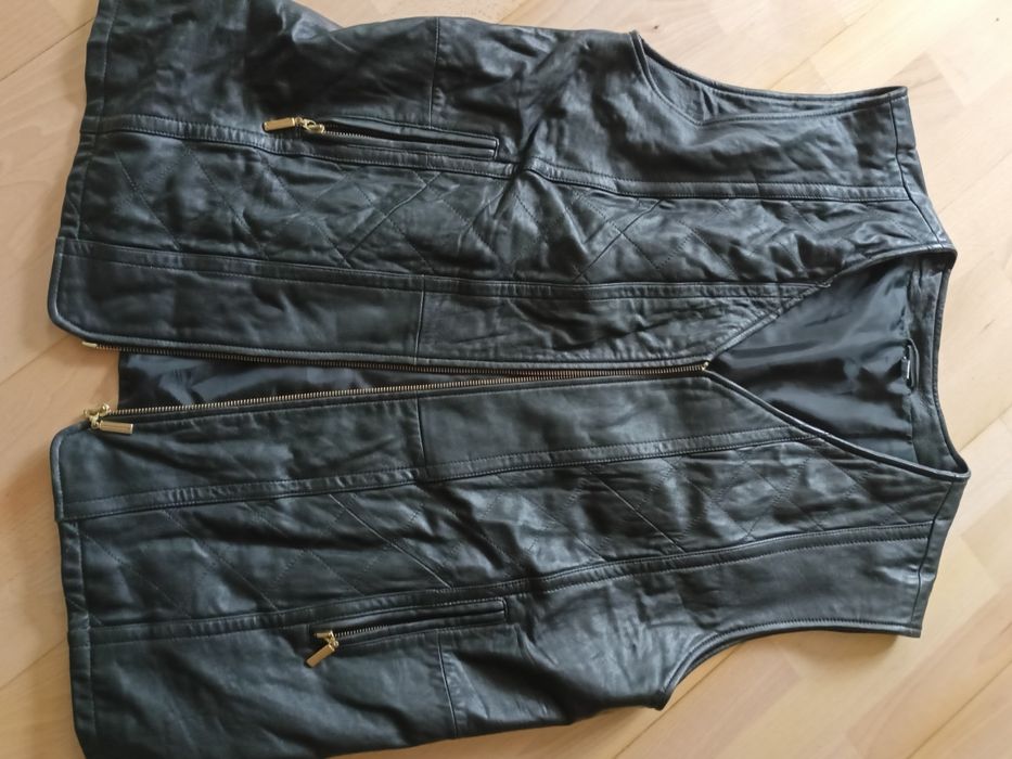 Kamizelka skórzana 50( L) meska