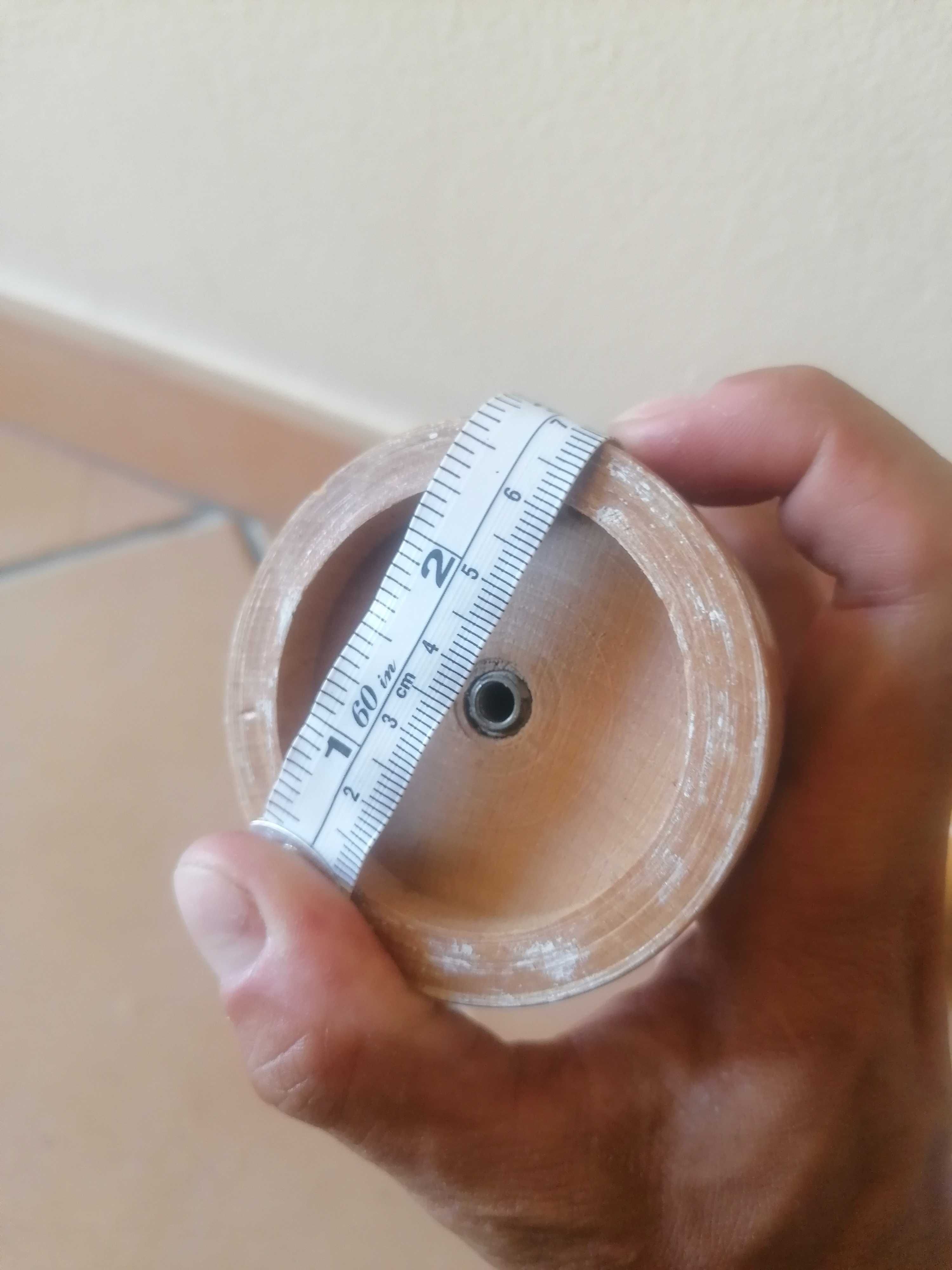 Suportes Terminais de Madeira para Cortinas Cortinados