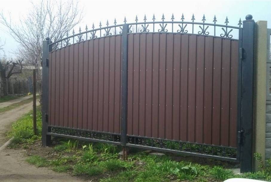 Забор и ворота из профнастила, еврозабор, сетка рабица с установкой