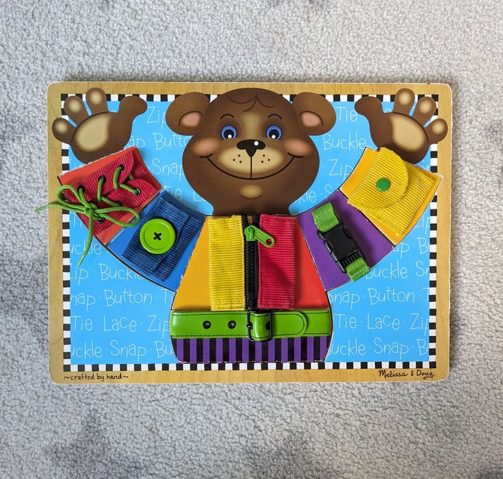 Дошка - застібки Melissa & Doug