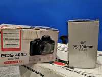 Canon Eos 400D +EF-S 18-55 oraz EF 75-300