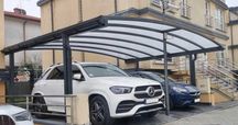 Wiata samochodowa Garażowa wym. 6x6m Na wymiar Carport - ALUMINIOWA