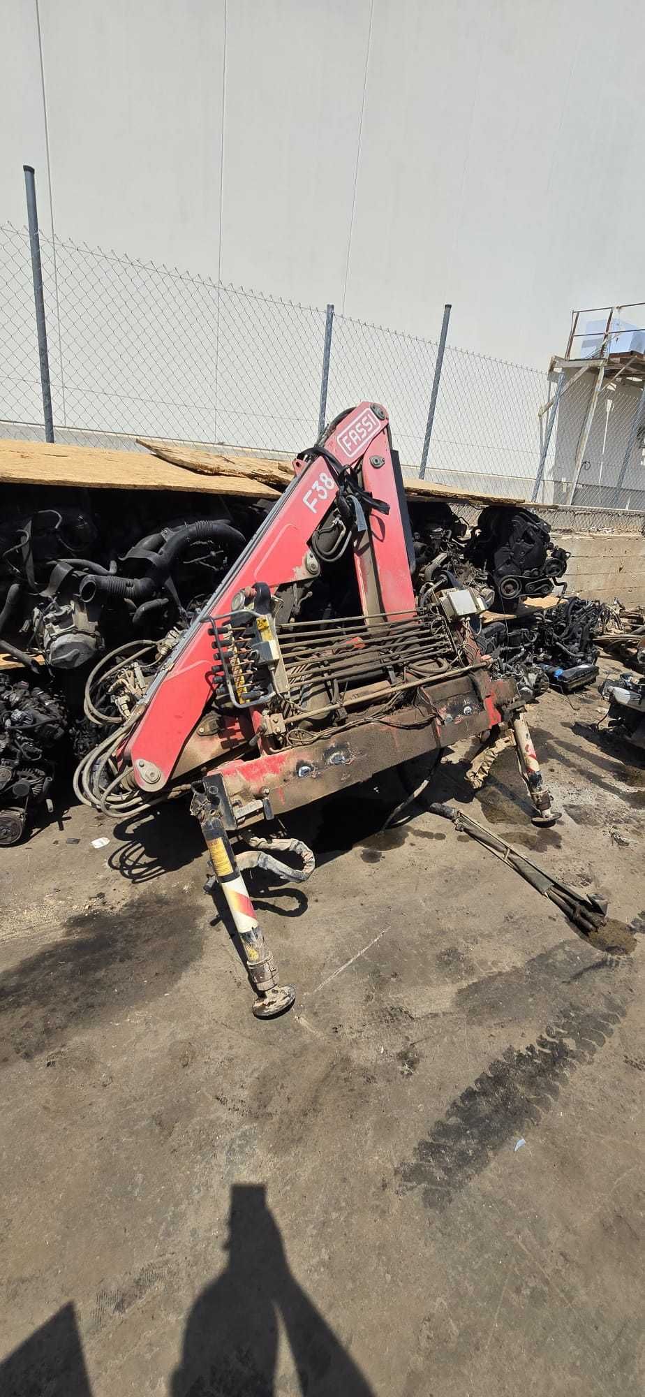 HDS Żuraw Hydrauliczny Fassi F38