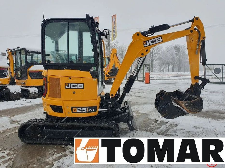 JCB 25Z-1 2025R  59 mth koparka gąsienicowa 8030 8026 2.5T 302.7 CAT