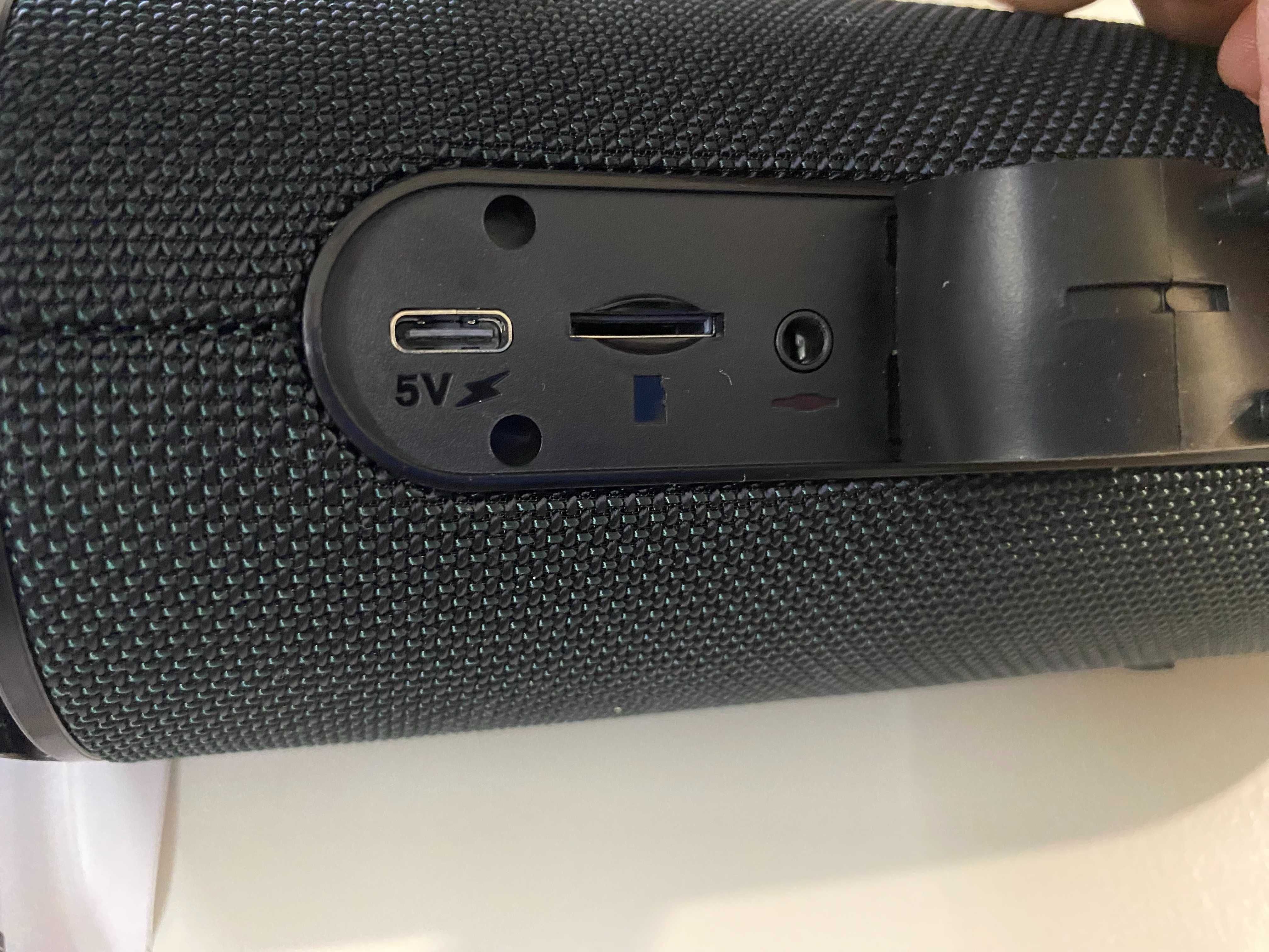 Портативна колонка bluetooth 5.3 SD карта лінійний вхід підсвітка
